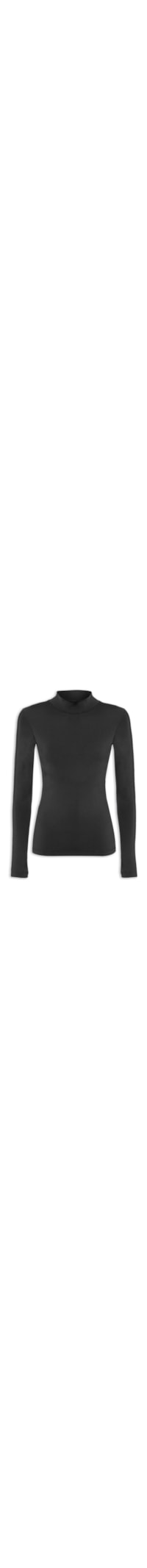 Blusa Feminina Maga Longa - Preto