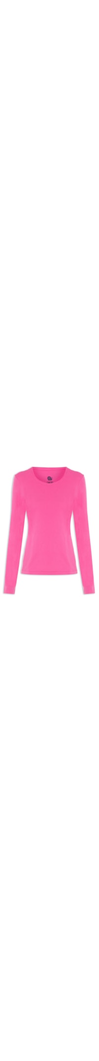 Blusa Feminina Malha Algodão Ponto Saco - Rosa