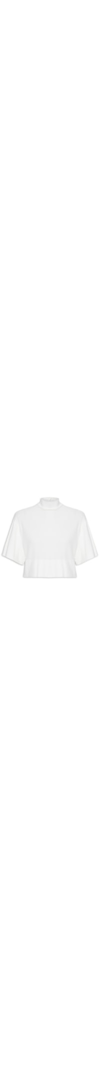 Blusa Feminina Malha Crepe - Branco