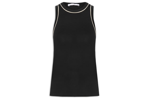 Blusa Feminina Malha Ecovero - Preto