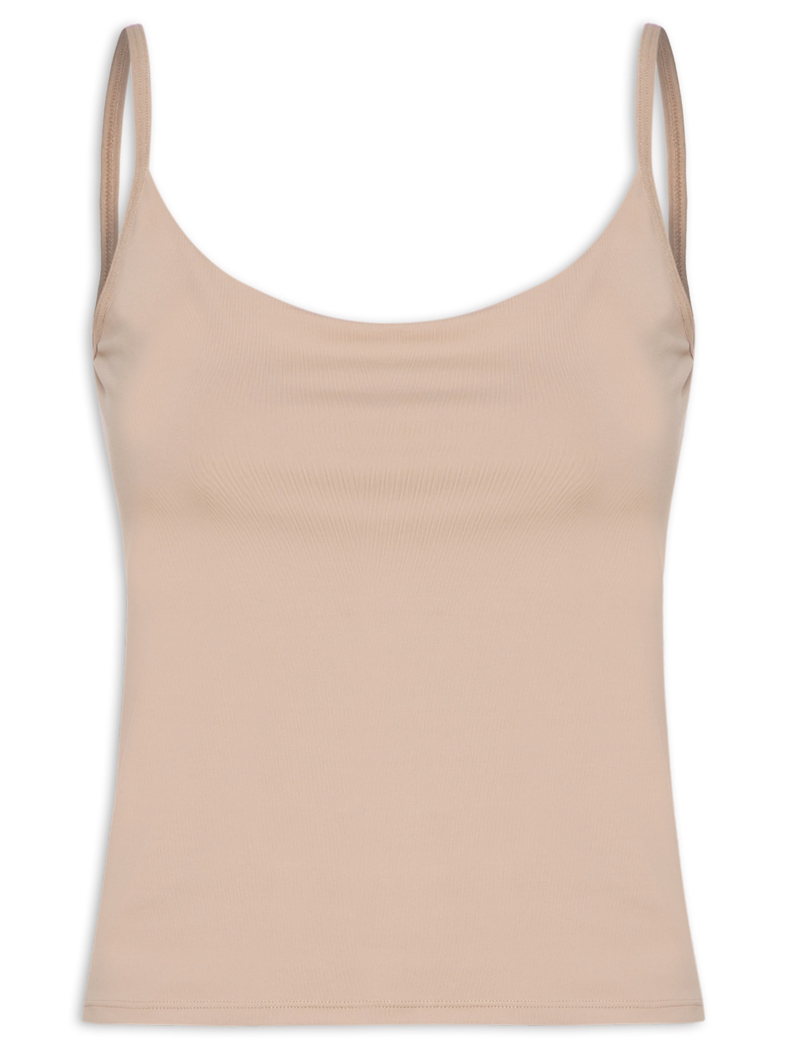 Blusa Feminina Malha Microfibra Bege Lez A Lez