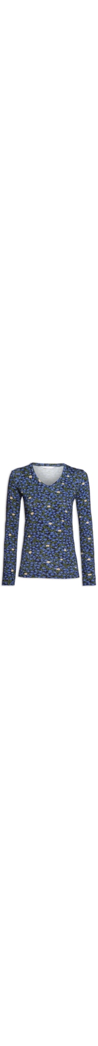 Blusa Feminina Malha Thirty Plus - Azul