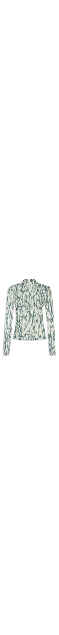 Blusa Feminina Malha Tule Estampa Wild Spirit - Animal Print