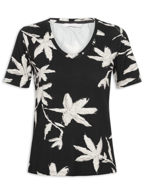 Blusa Feminina Malha Visco Power – Preto