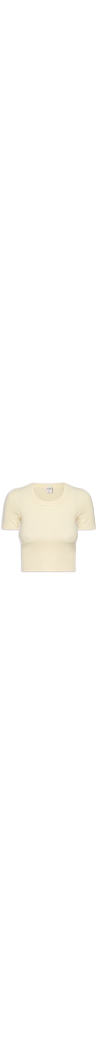 Blusa Feminina Manga Curta - Amarelo