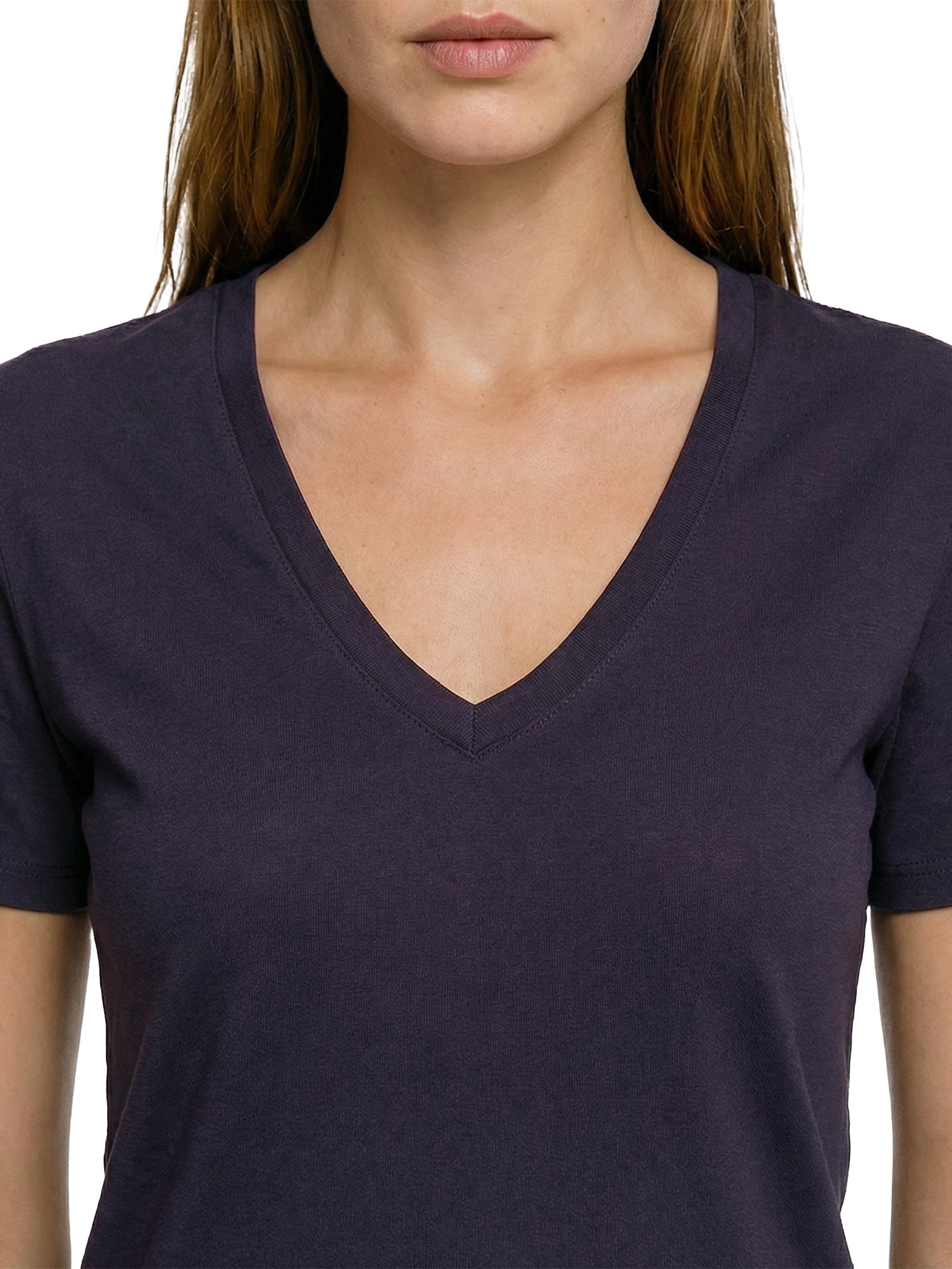 Blusa Feminina Manga Curta Azul Hering