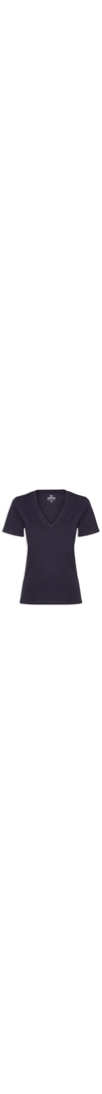 Blusa Feminina Manga Curta - Azul