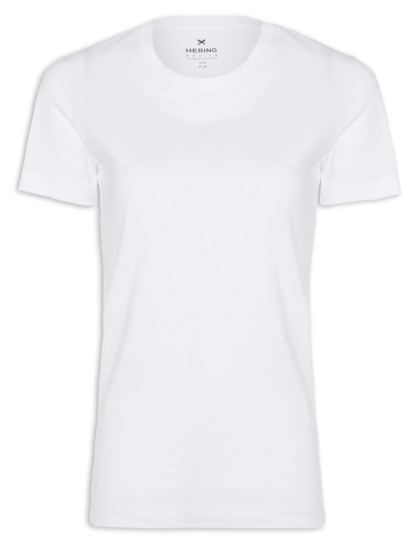 Blusa Feminina Manga Curta Branco Hering