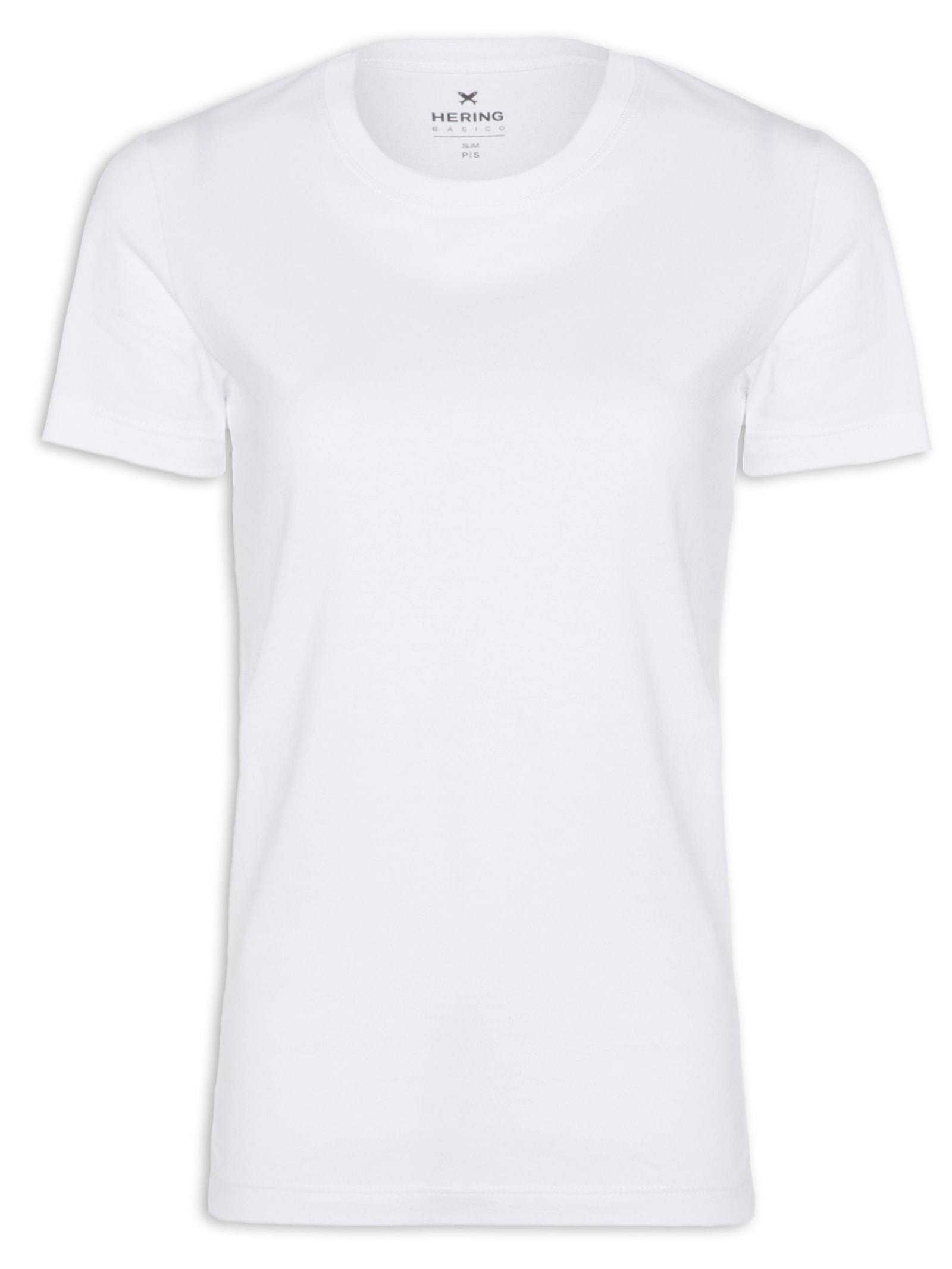Blusa Feminina Manga Curta Branco Hering