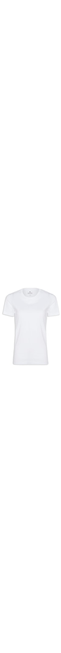 Blusa Feminina Manga Curta - Branco