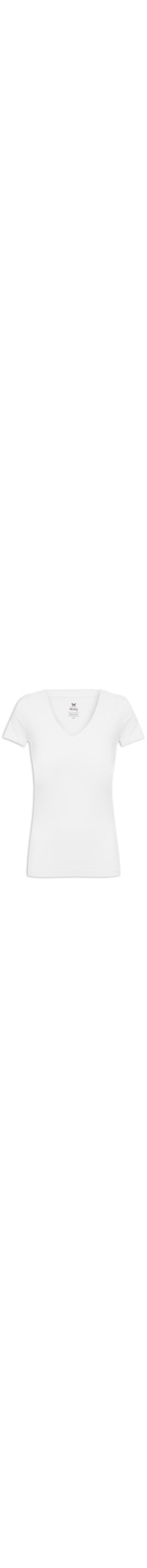 Blusa Feminina Manga Curta - Branco