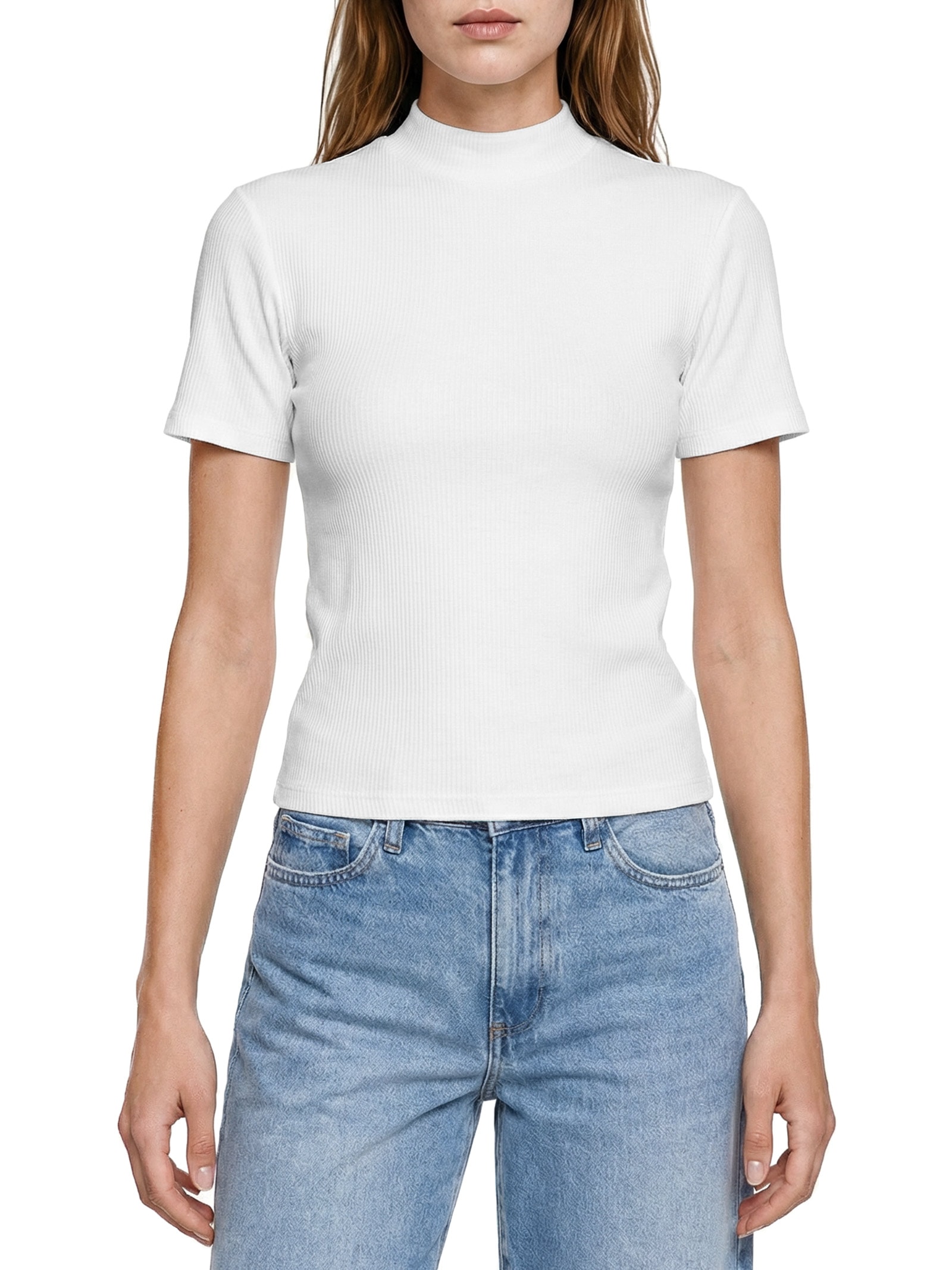 Blusa Feminina Manga Curta Branco Hering