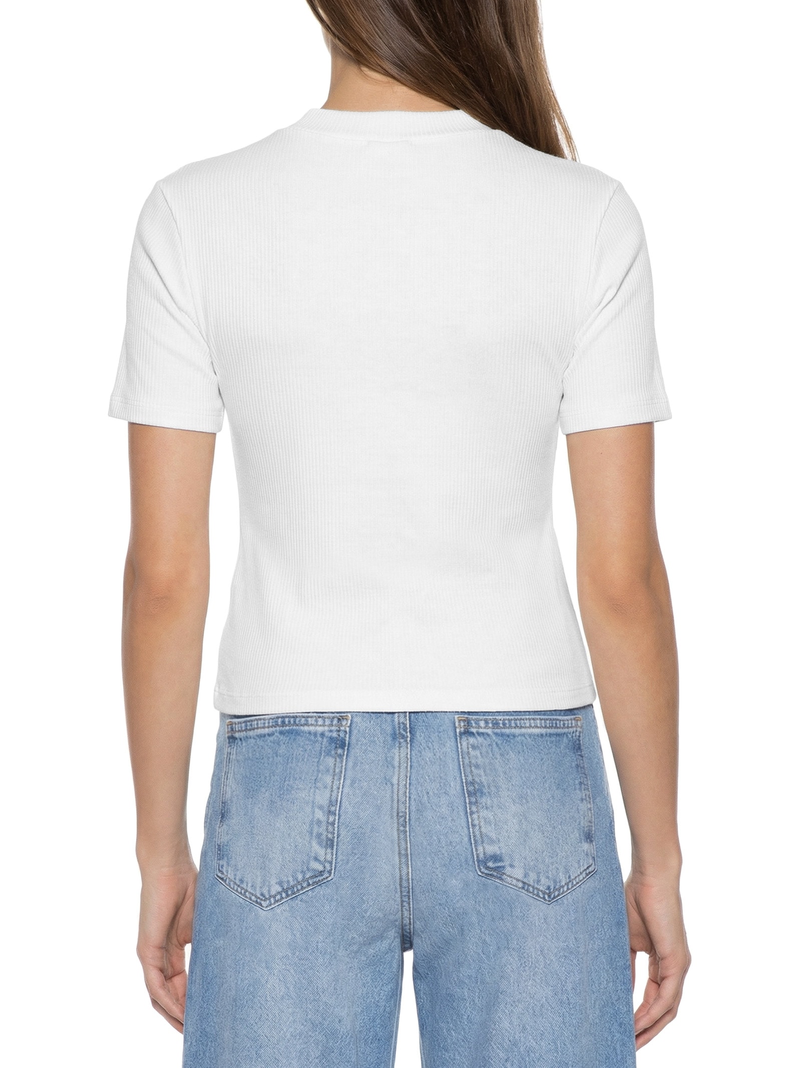 Blusa Feminina Manga Curta Branco Hering