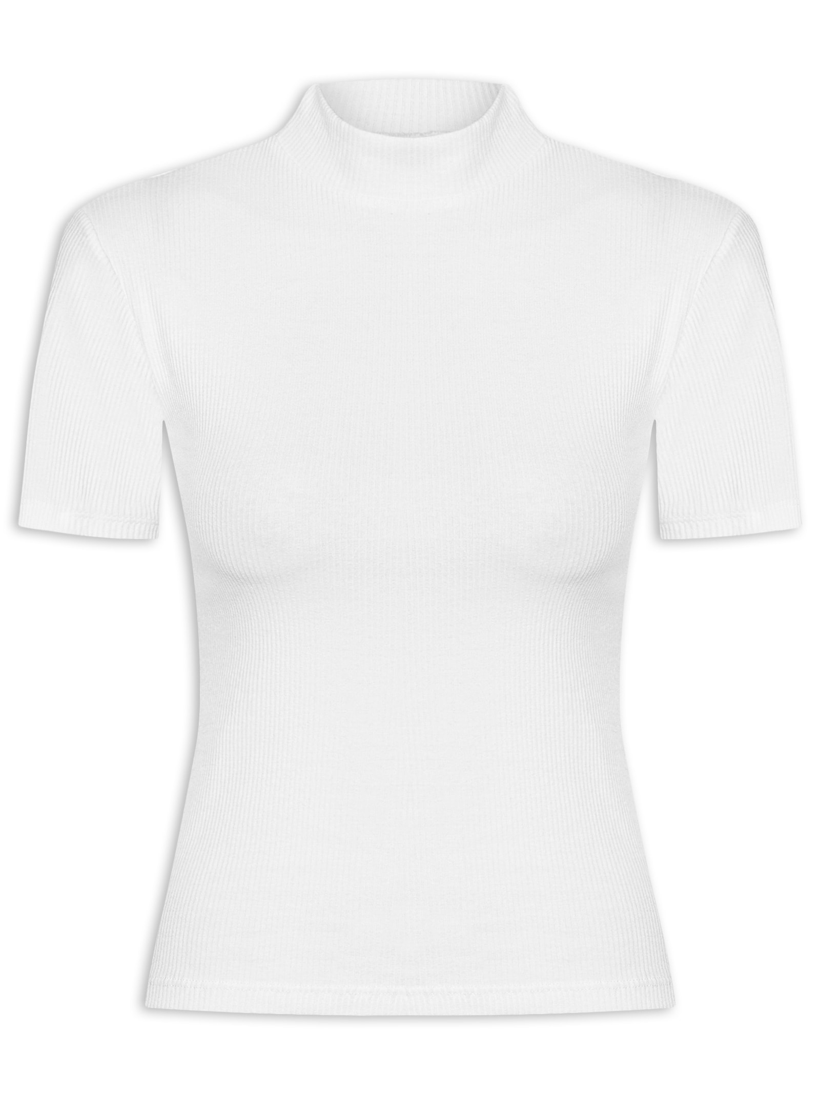 Blusa Feminina Manga Curta Branco Hering