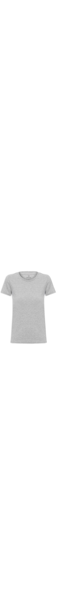 Blusa Feminina Manga Curta - Cinza