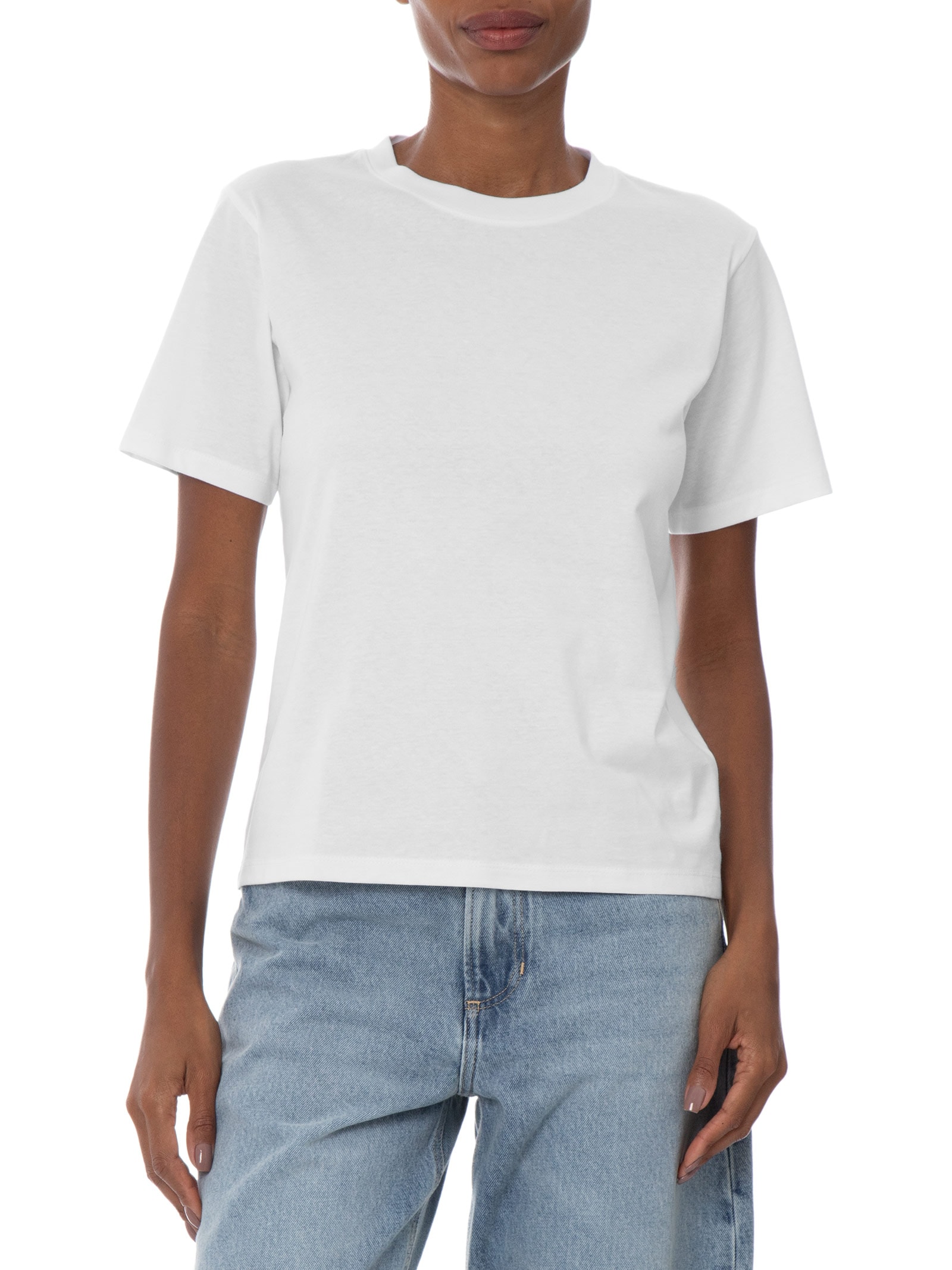 Blusa Feminina Manga Curta Easy Tee Branco Cotton On