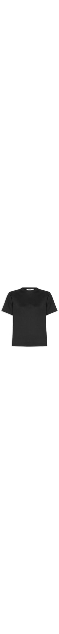 Blusa Feminina Manga Curta Easy Tee – Preto