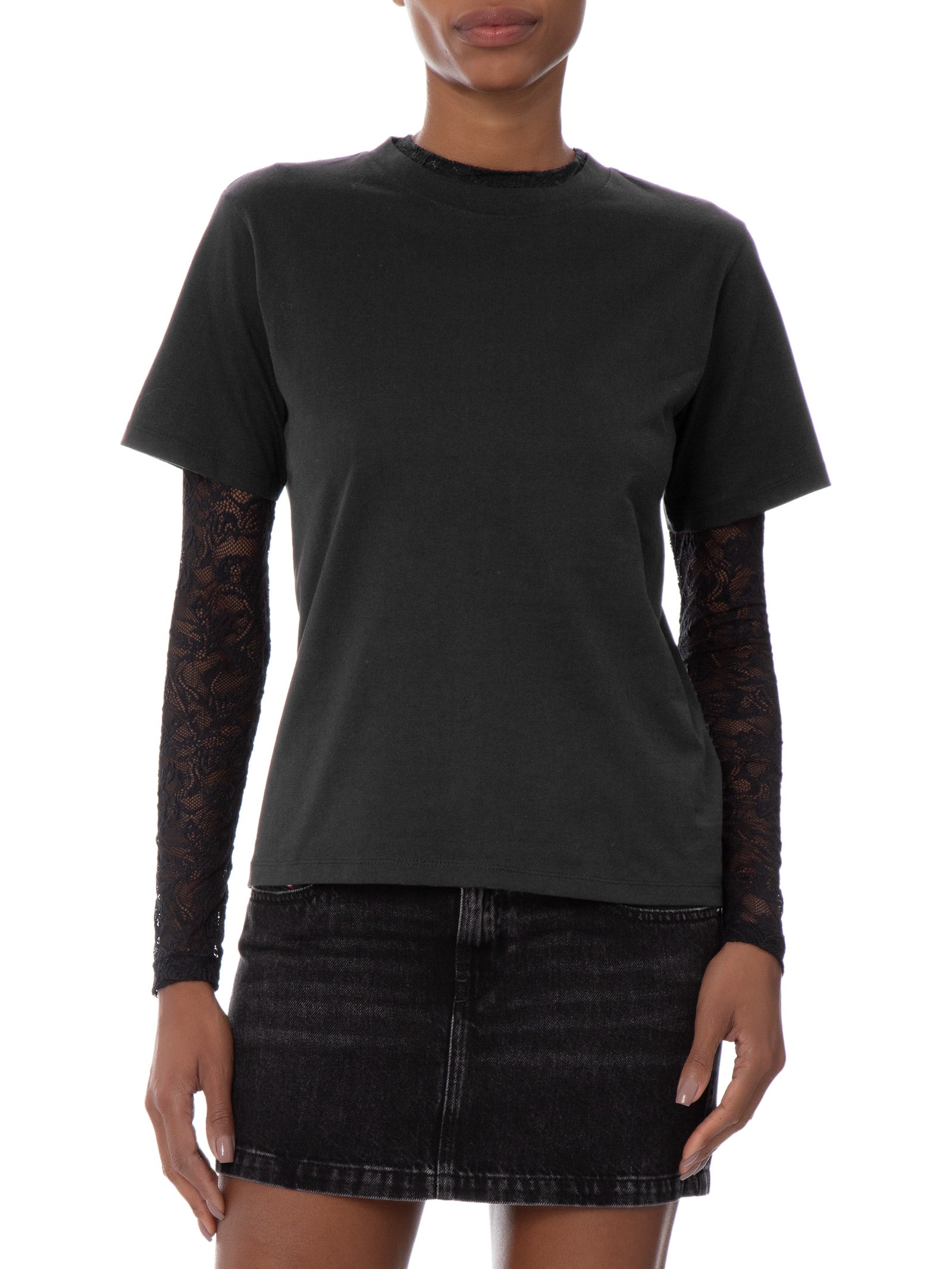 Blusa Feminina Manga Curta Easy Tee – Preto Cotton On