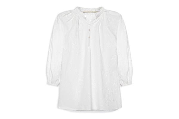 Blusa Feminina Manga Curta Laise - Branco