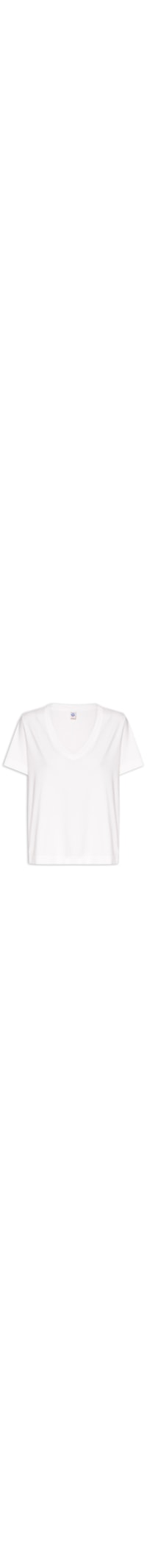Blusa Feminina Manga Curta - Off White