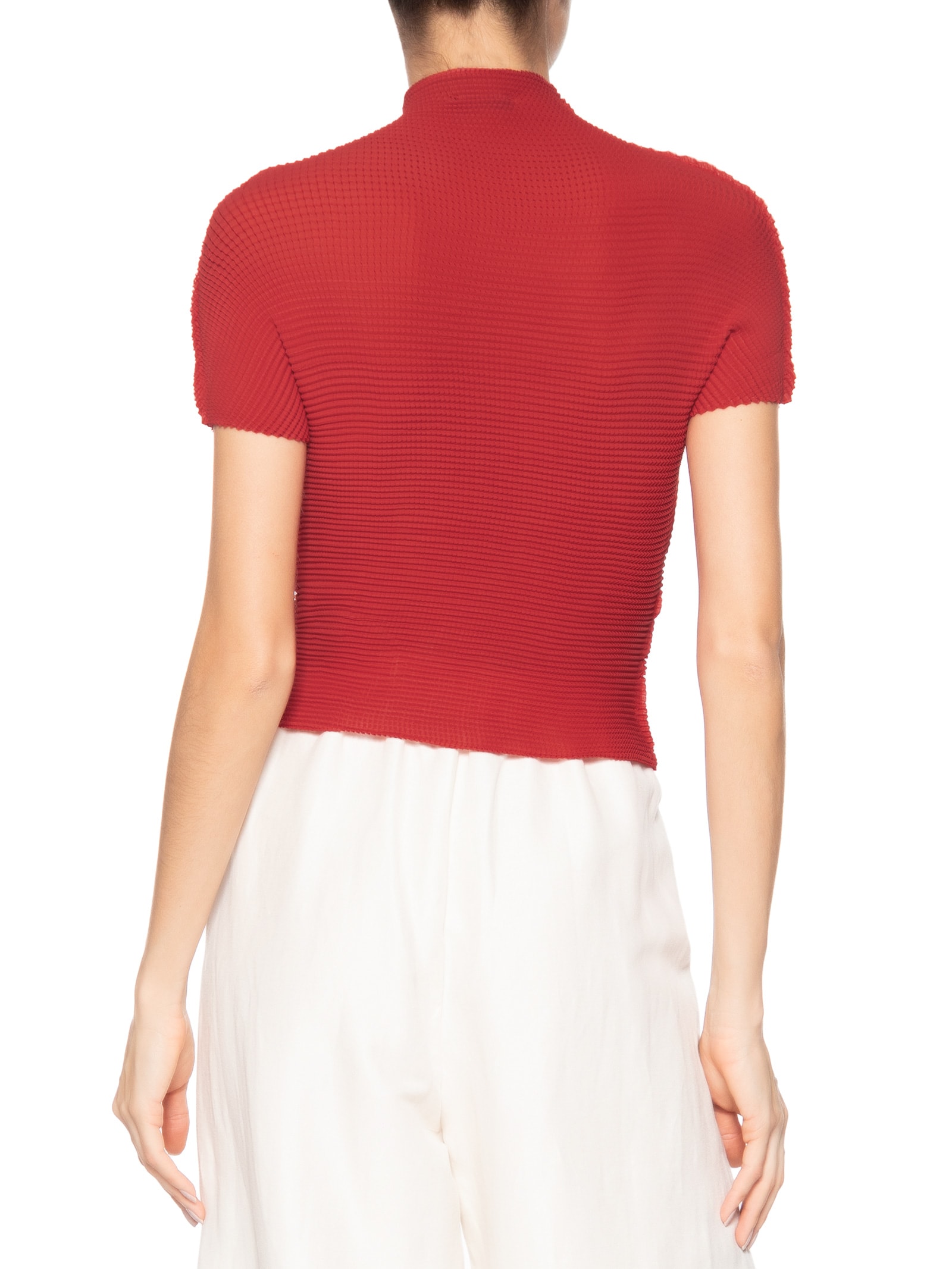 Blusa Feminina Manga Curta Pixel Vermelho Osklen