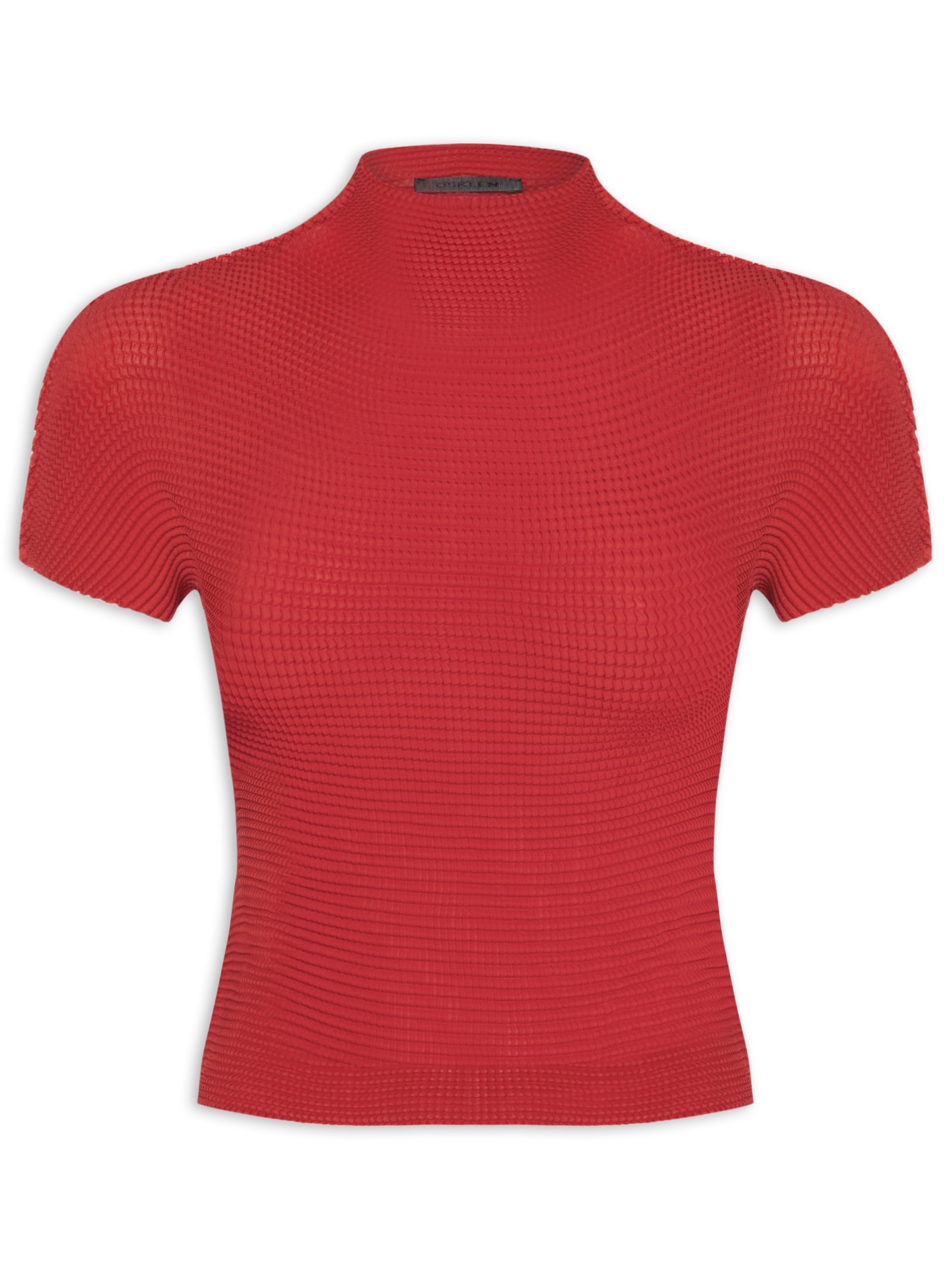 Blusa Feminina Manga Curta Pixel Vermelho Osklen