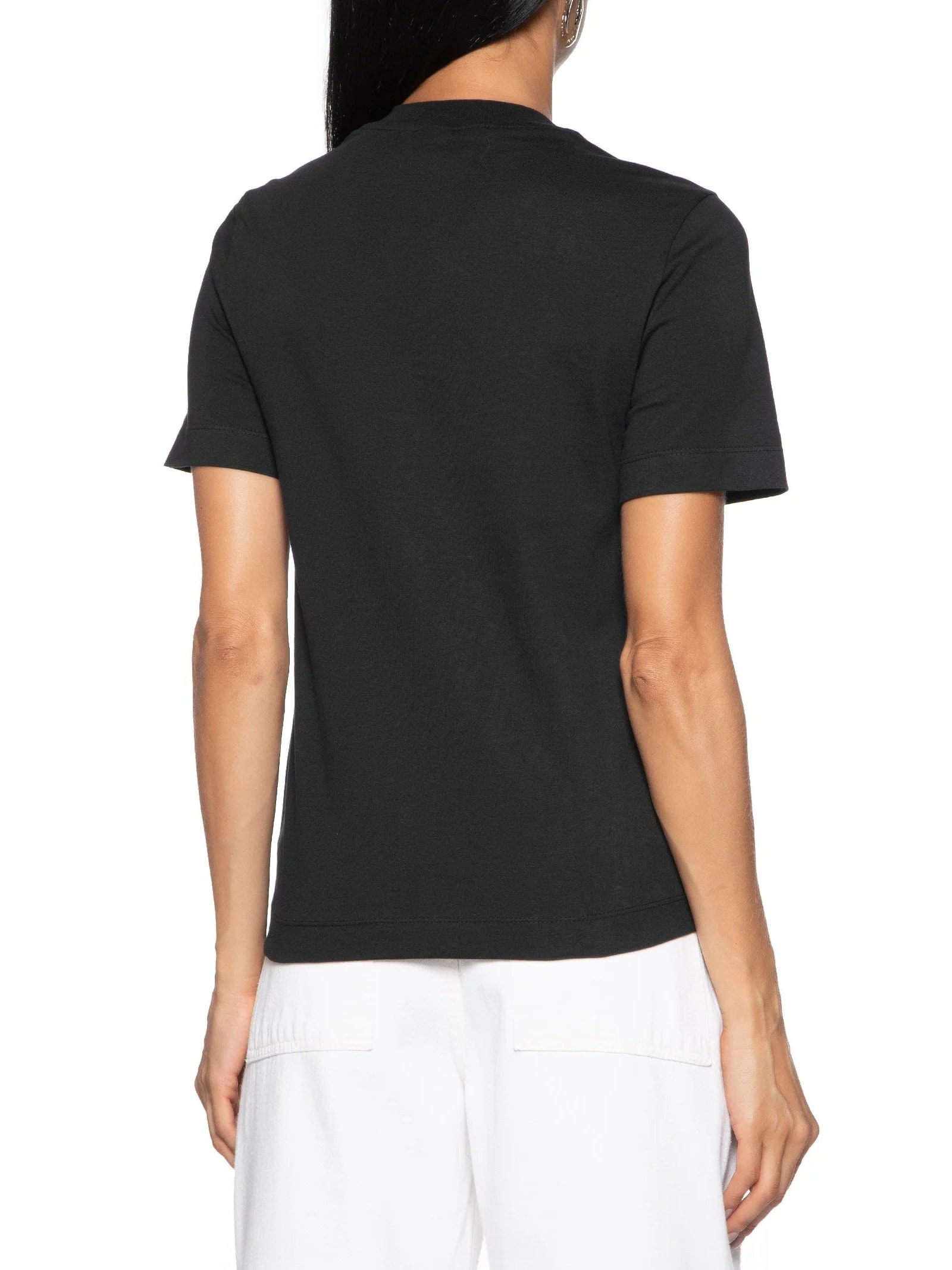 Blusa Feminina Manga Curta Preto Hering