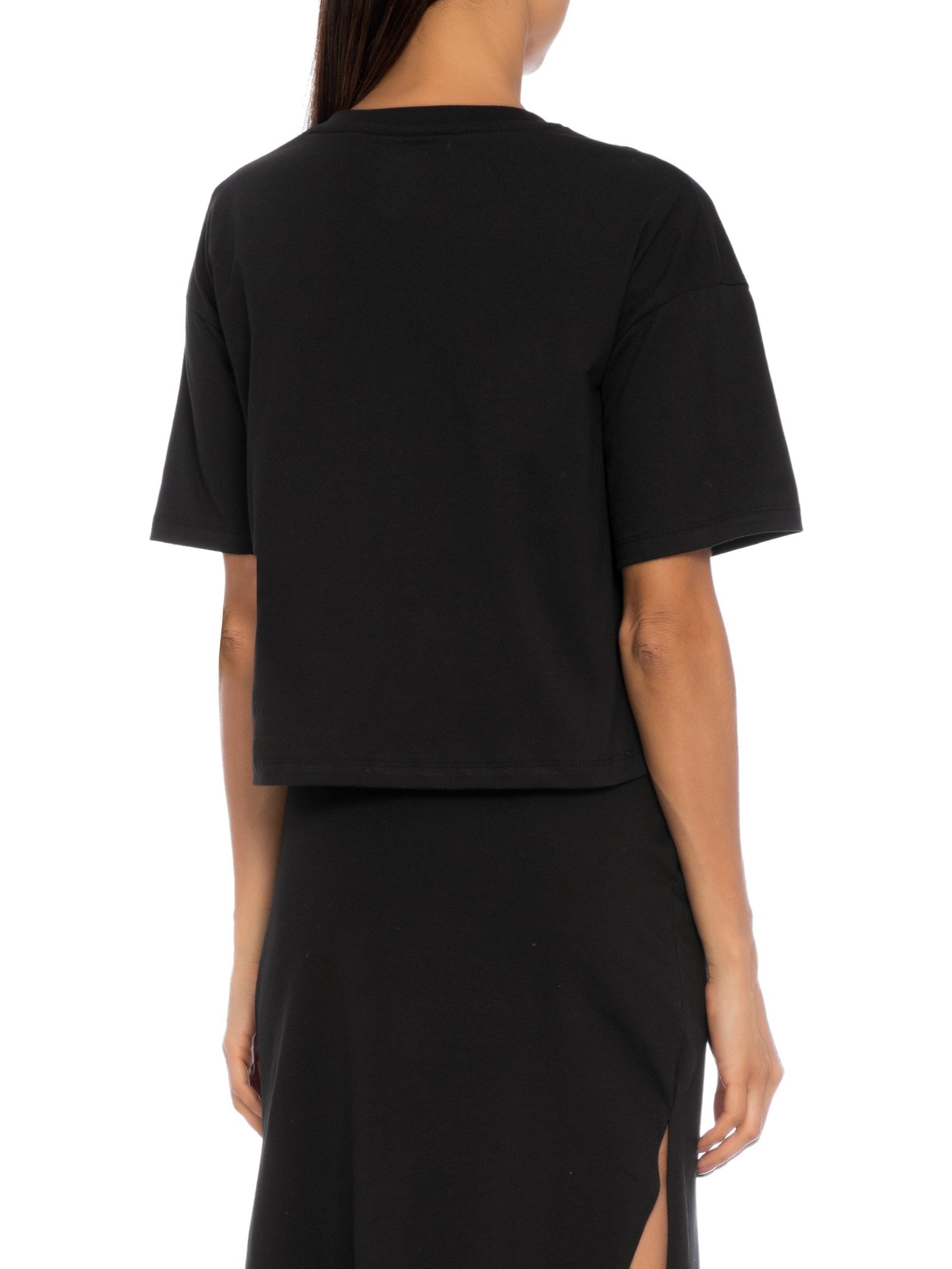 Blusa Feminina Manga Curta Preto  Hering