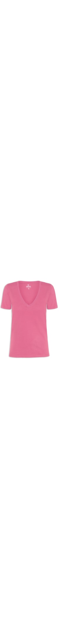 Blusa Feminina Manga Curta - Rosa