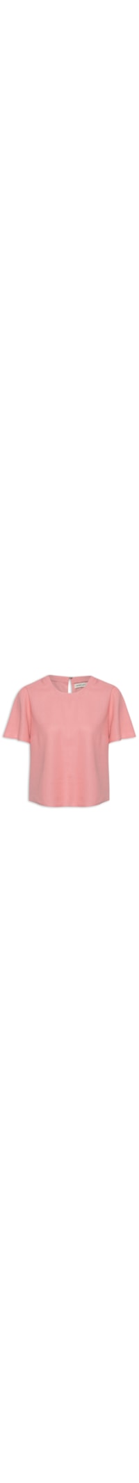 Blusa Feminina Manga Curta - Rosa