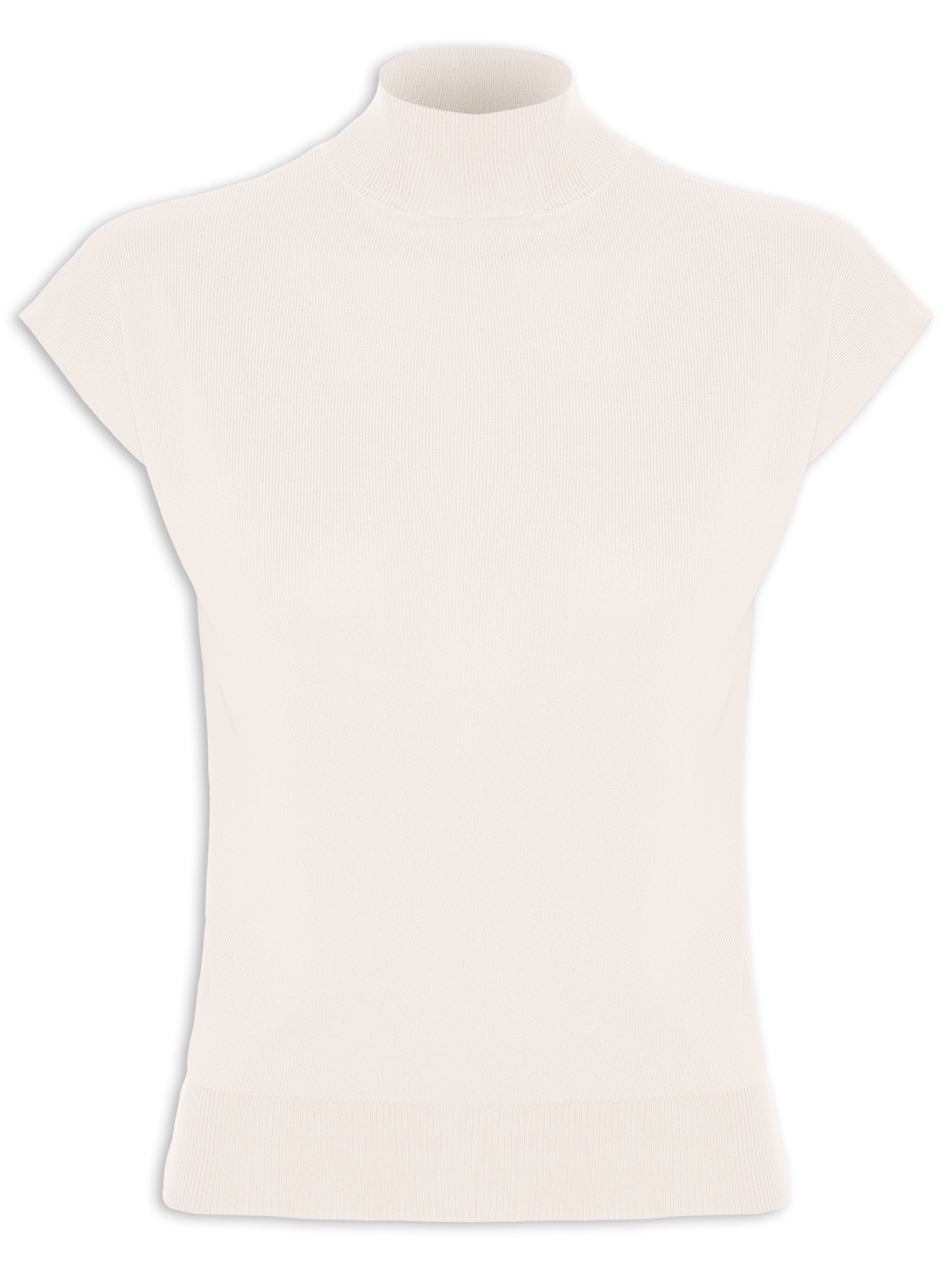 Blusa Feminina Manga Japonesa Em Tricot Off White '2Essential
