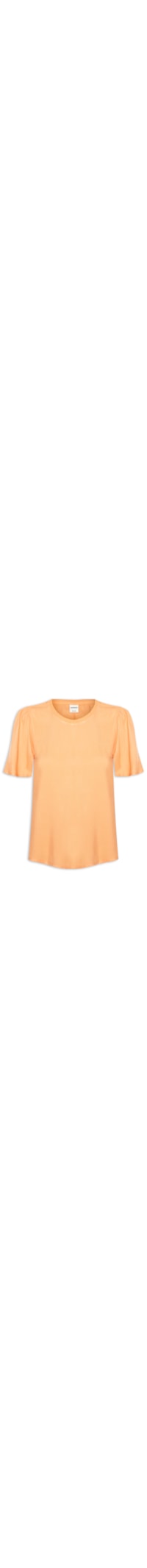 Blusa Feminina Manga - Laranja