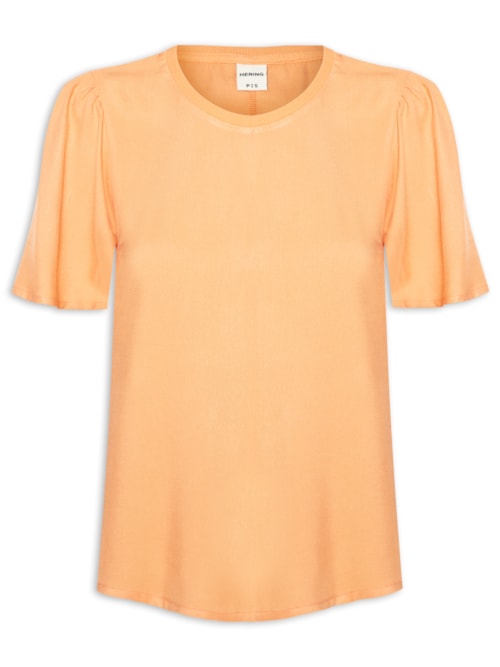 Blusa Feminina Manga – Laranja