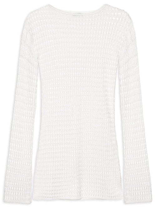 Blusa Feminina Manga Longa - Branco