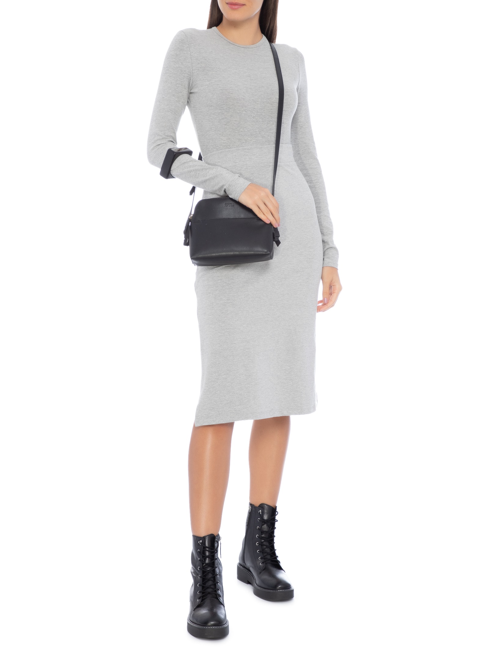 Blusa Feminina Manga Longa Cinza  Hering