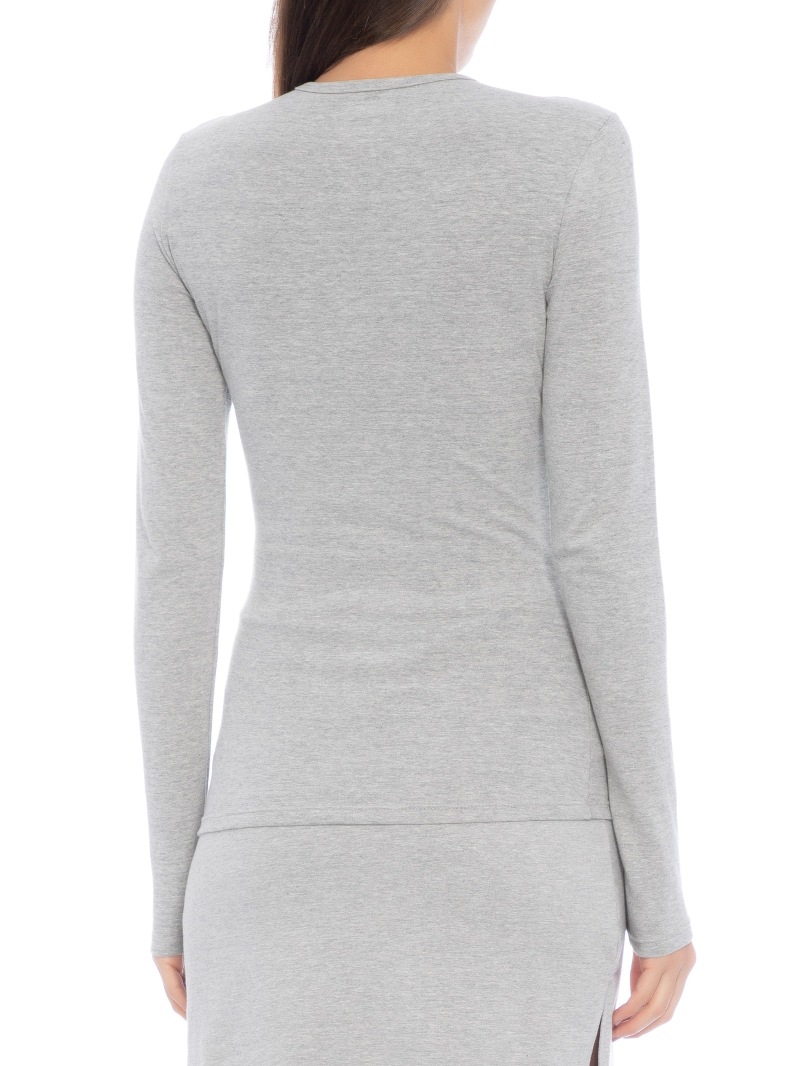 Blusa Feminina Manga Longa Cinza  Hering