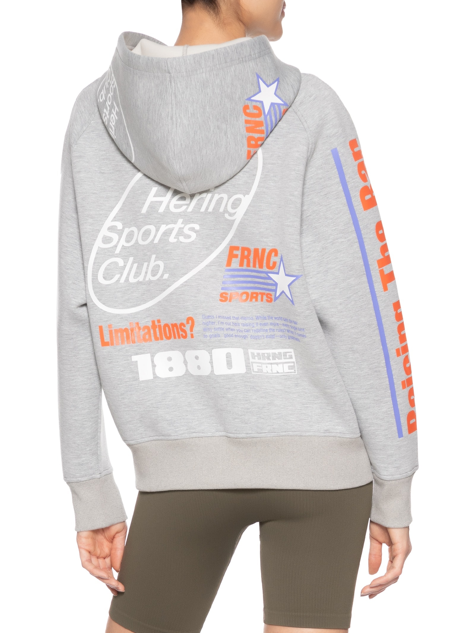 Blusa Feminina Manga Longa Cinza Hering Sports + Francesca