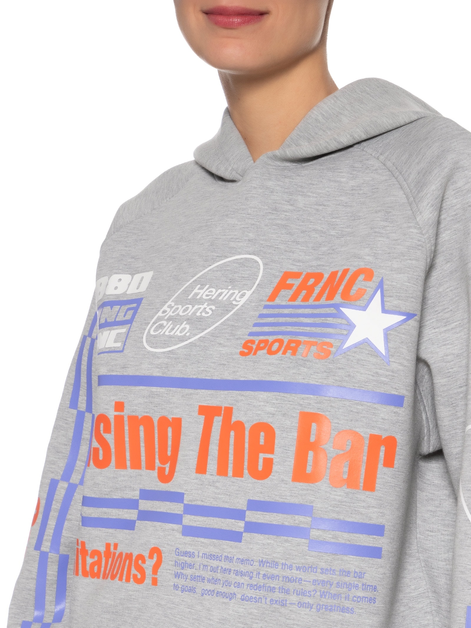 Blusa Feminina Manga Longa Cinza Hering Sports + Francesca