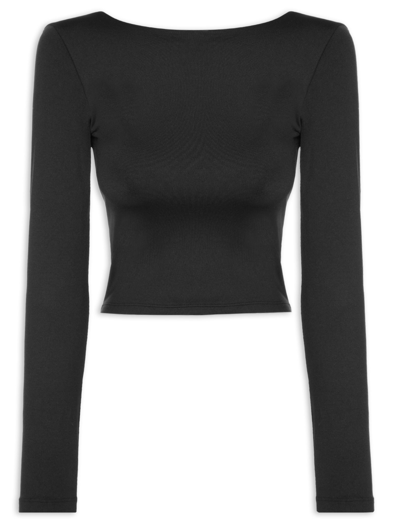 Blusa Feminina Manga Longa Classic Sports Preto Fila