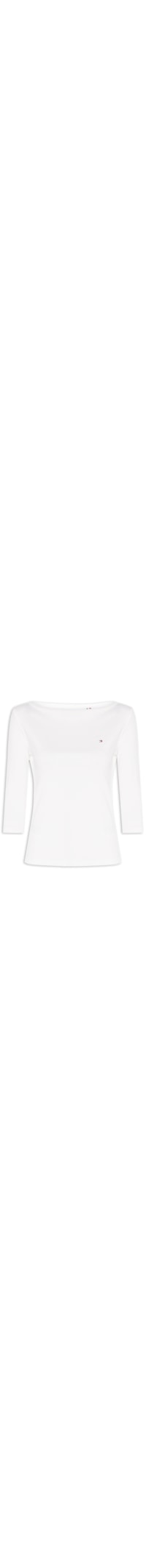 Blusa Feminina Manga Longa Cody Boat-NK 3/4 SLV - Branco