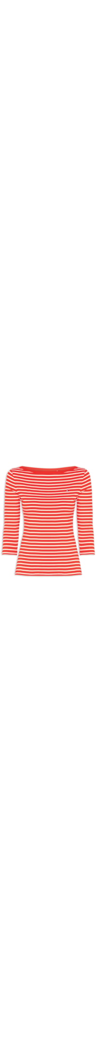 Blusa Feminina Manga Longa Cody Boat-NK 3/4 SLV - Vermelho