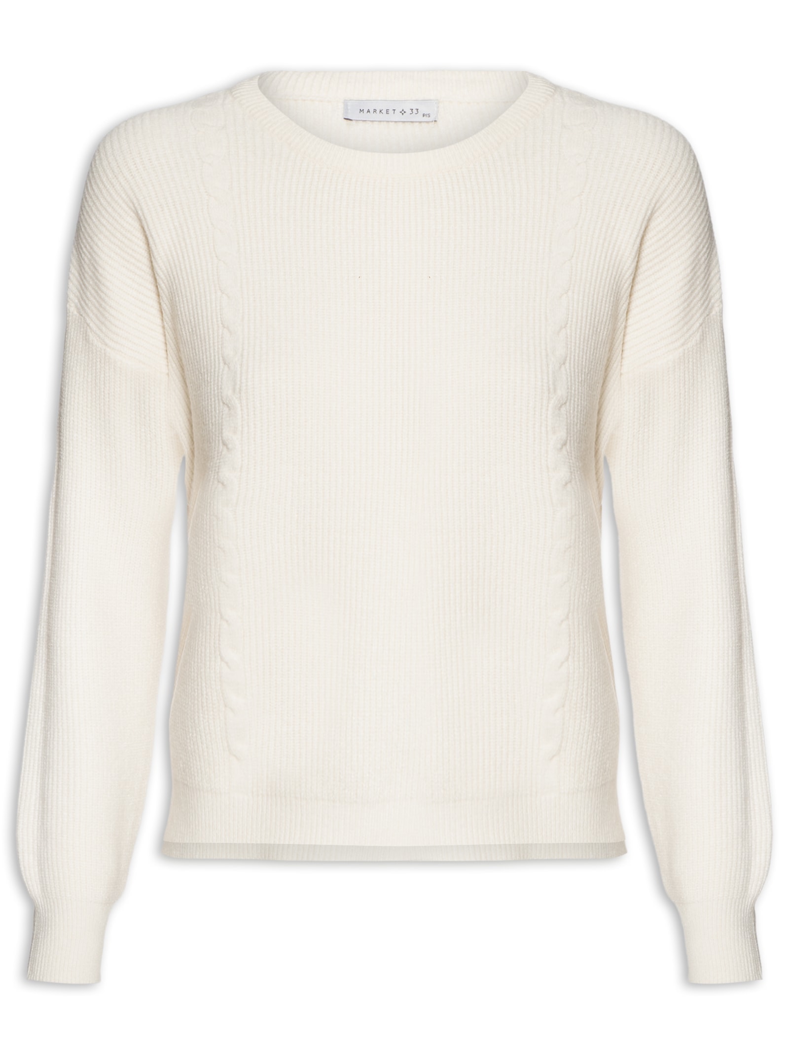 Blusa Feminina Manga Longa Em Tricot Off white Market 33