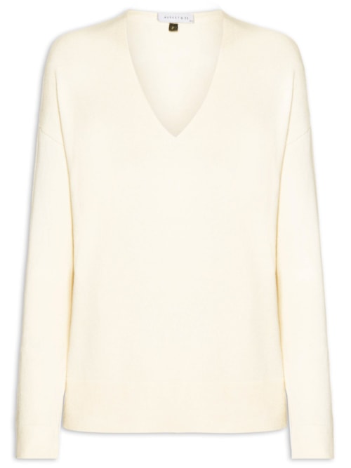 Blusa Feminina Manga Longa em Tricot – Bege