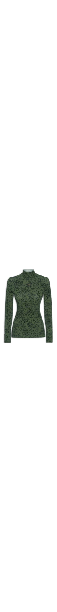 Blusa Feminina Manga Longa Estampada - Animal Print