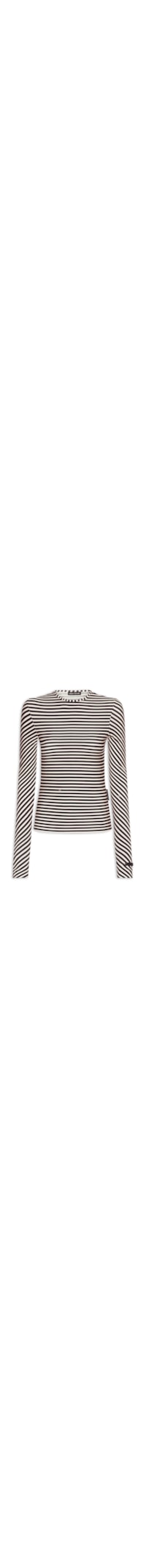 Blusa Feminina Manga Longa Estampada - Azul