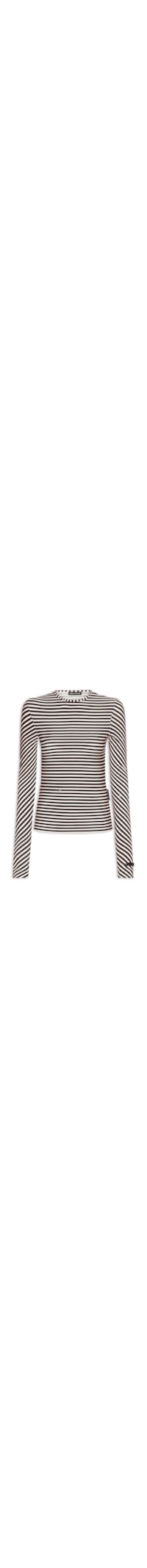 Blusa Feminina Manga Longa Estampada - Azul