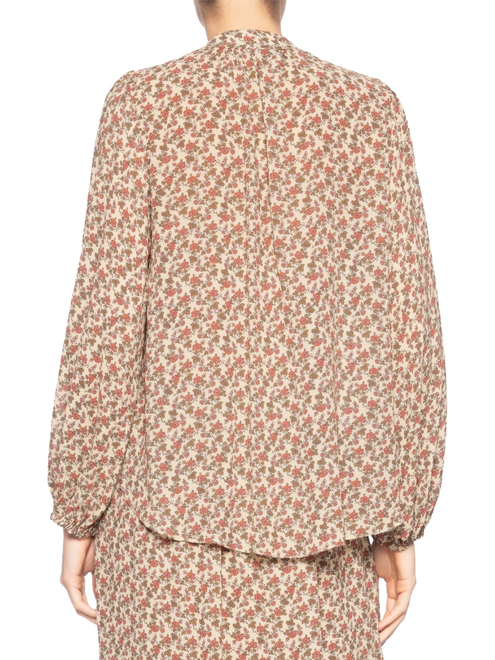 Blusa Feminina Manga Longa GGT Estampa Ticy – Bege Maria Filó