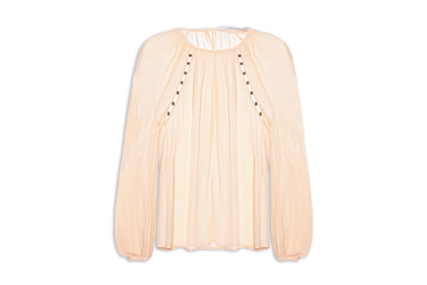 Blusa Feminina Manga Longa GGT Metais - Bege