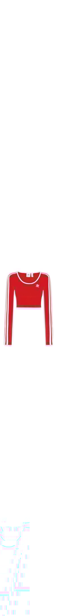 Blusa Feminina Manga Longa Malha Basic - Vermelho