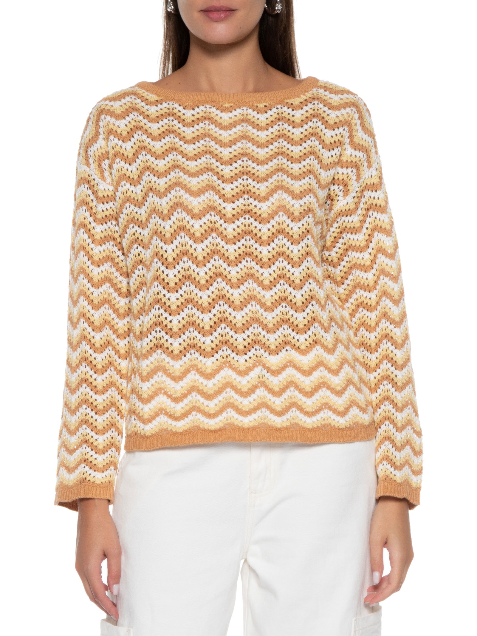 Blusa Feminina Manga Longa Marrom Hering